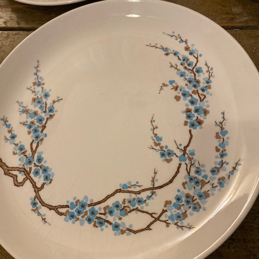Sterling spring time springtime 4 pc dinner plates